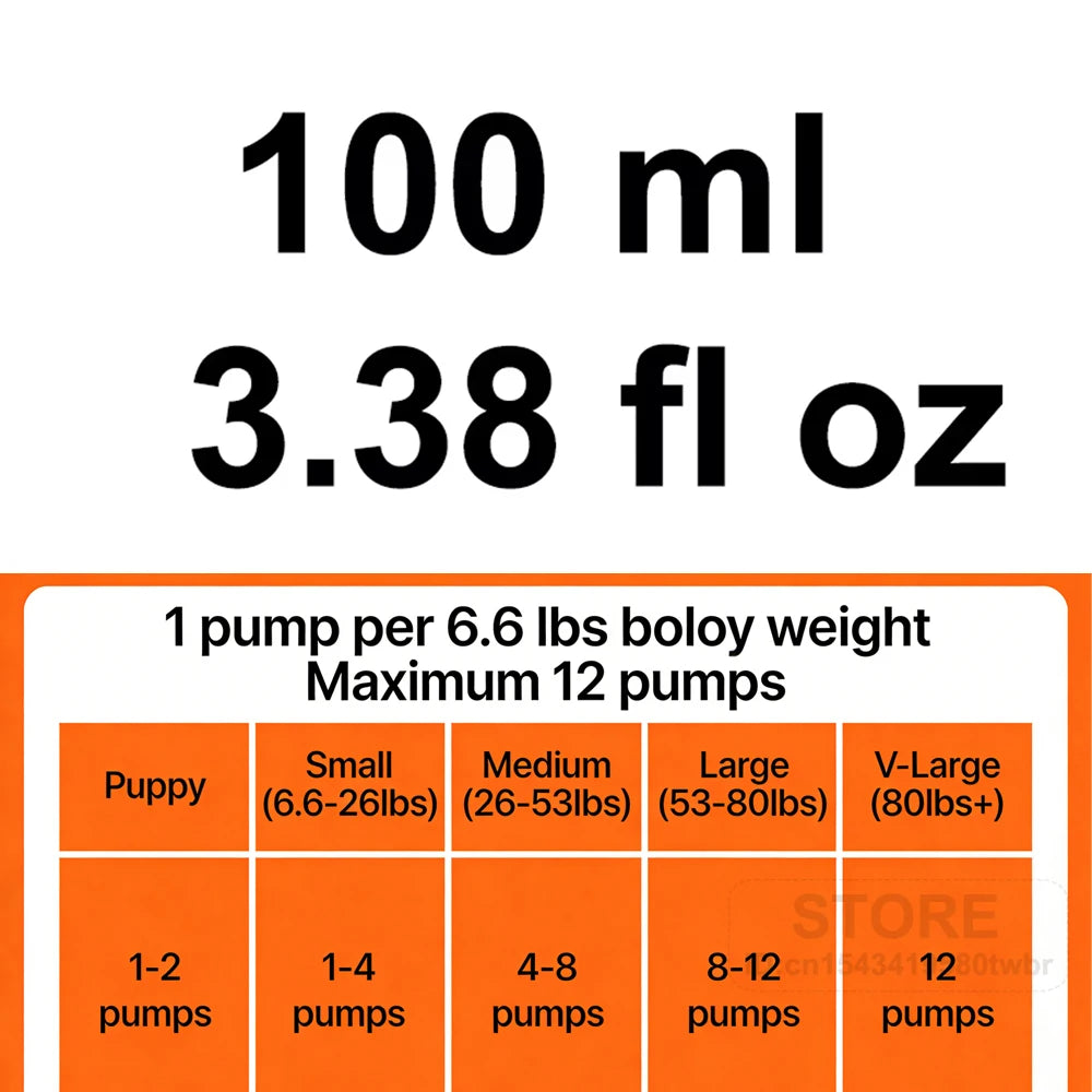 Human-Grade Salmon Oil (500ml, 300ml, 200ml 100ml) for Dogs & Cats Omega 3 Fatty Acids Supplement for Optimal Health & Nutrition