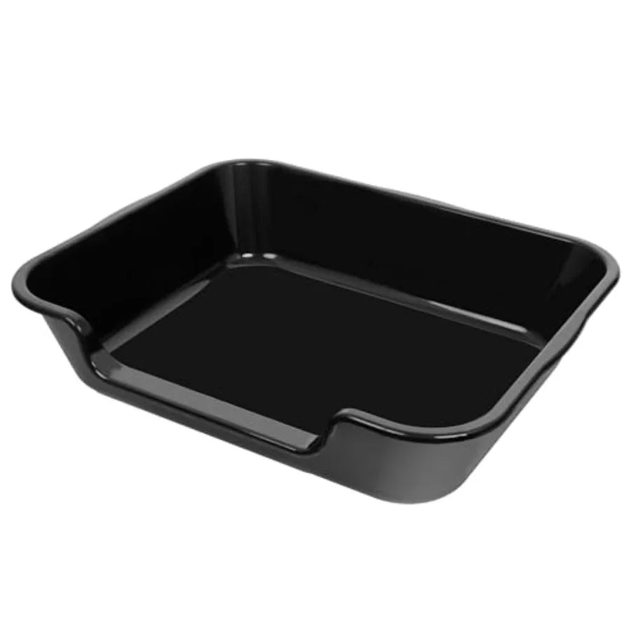 1 Pack of Extra Large Cat Litter Box ABS Material Low Entry Senior Litter Pen for Geriatric Kitty Big Cats Jumbo Pet Safe Litte