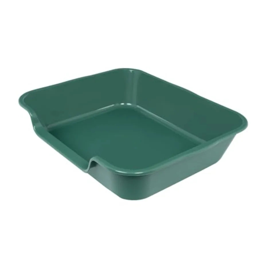 1 Pack of Extra Large Cat Litter Box ABS Material Low Entry Senior Litter Pen for Geriatric Kitty Big Cats Jumbo Pet Safe Litte