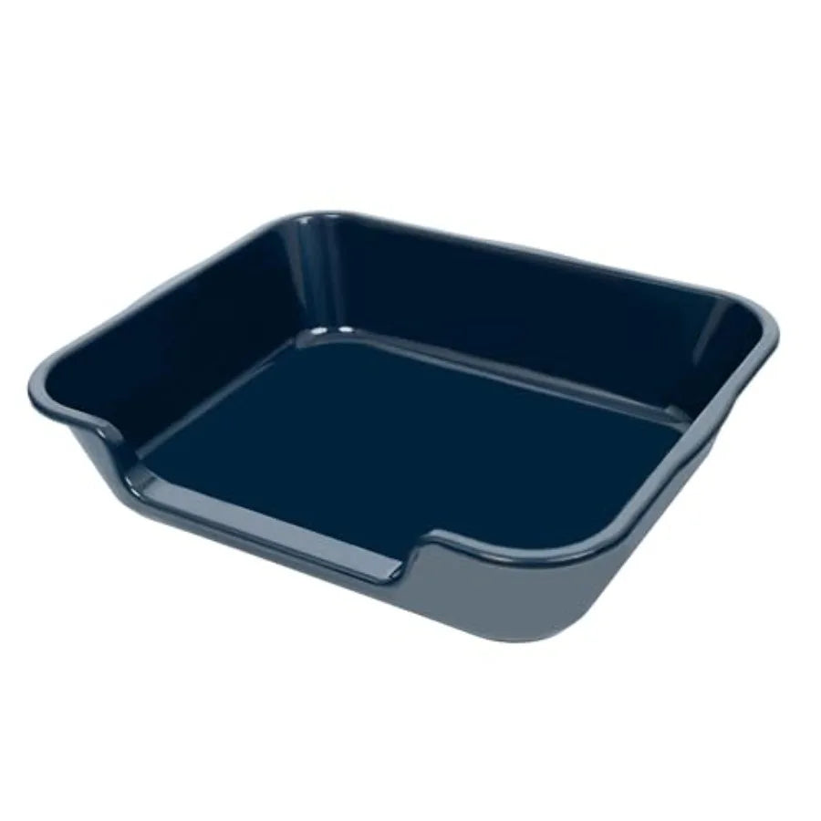 1 Pack of Extra Large Cat Litter Box ABS Material Low Entry Senior Litter Pen for Geriatric Kitty Big Cats Jumbo Pet Safe Litte