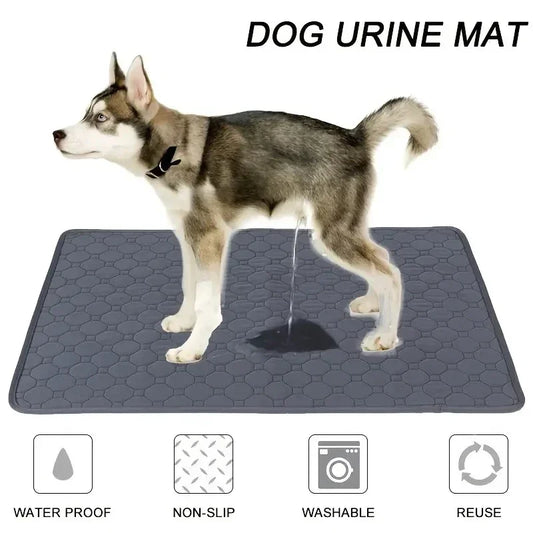 Winter Waterproof Dog Pee Pad Reusable Washable Dog Urine Mat Car Seat Floor Pet Cat Bed Furniture 60x90 Size Tapetes Para Carro