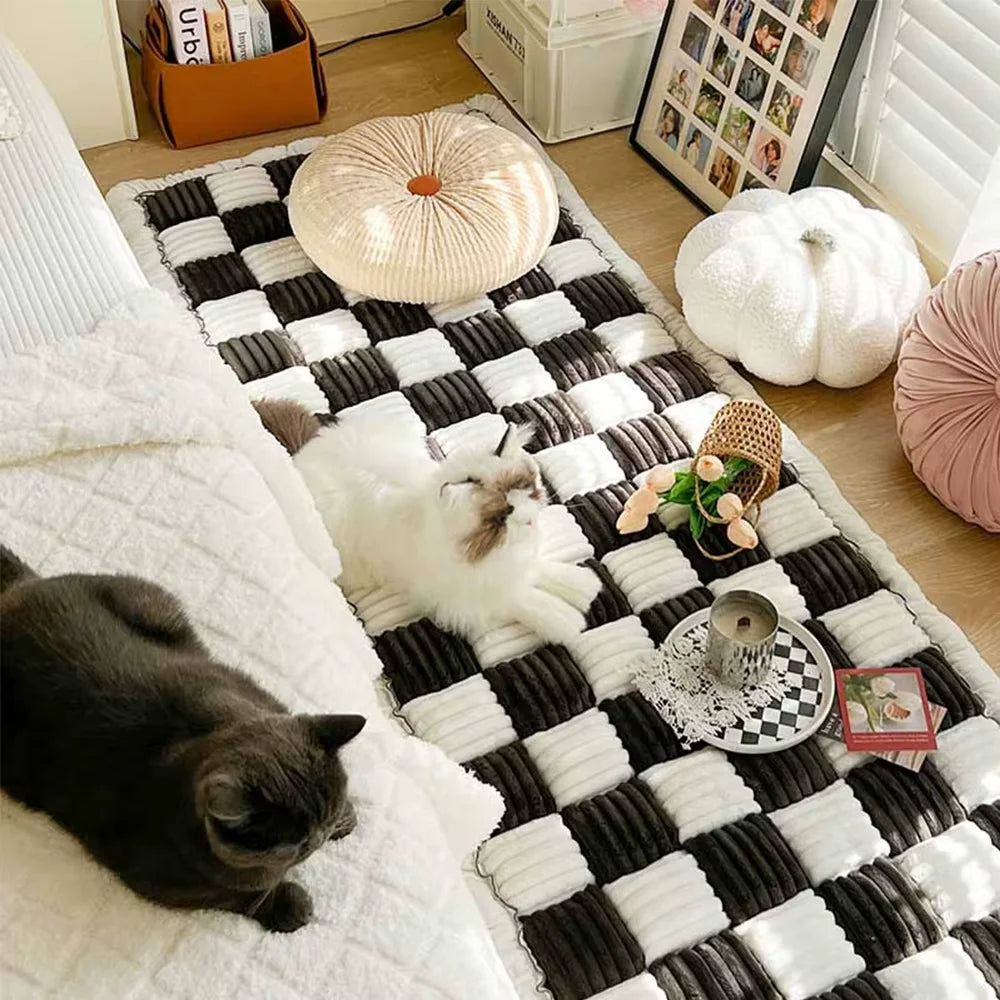 Dog Bed Warm Mat for Car Seat Cover Pet Cat Blanket Anti-slip Washable Cushion Sofa Couch Cover Protector For Dogs Pet Supplies