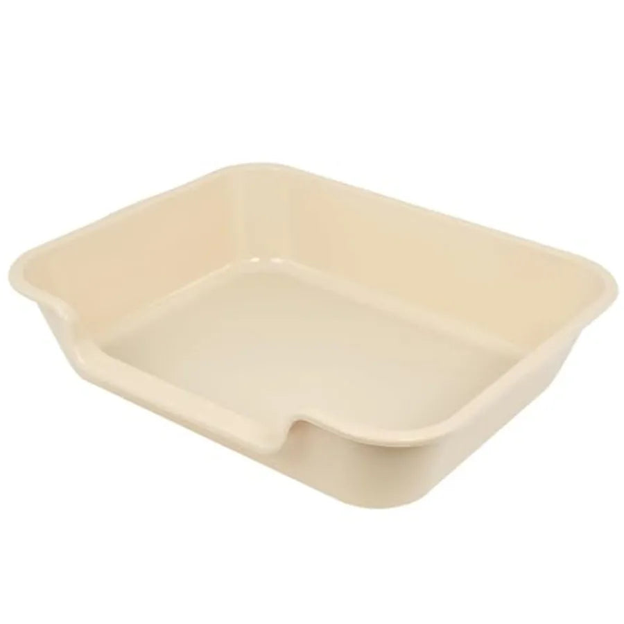 1 Pack of Extra Large Cat Litter Box ABS Material Low Entry Senior Litter Pen for Geriatric Kitty Big Cats Jumbo Pet Safe Litte