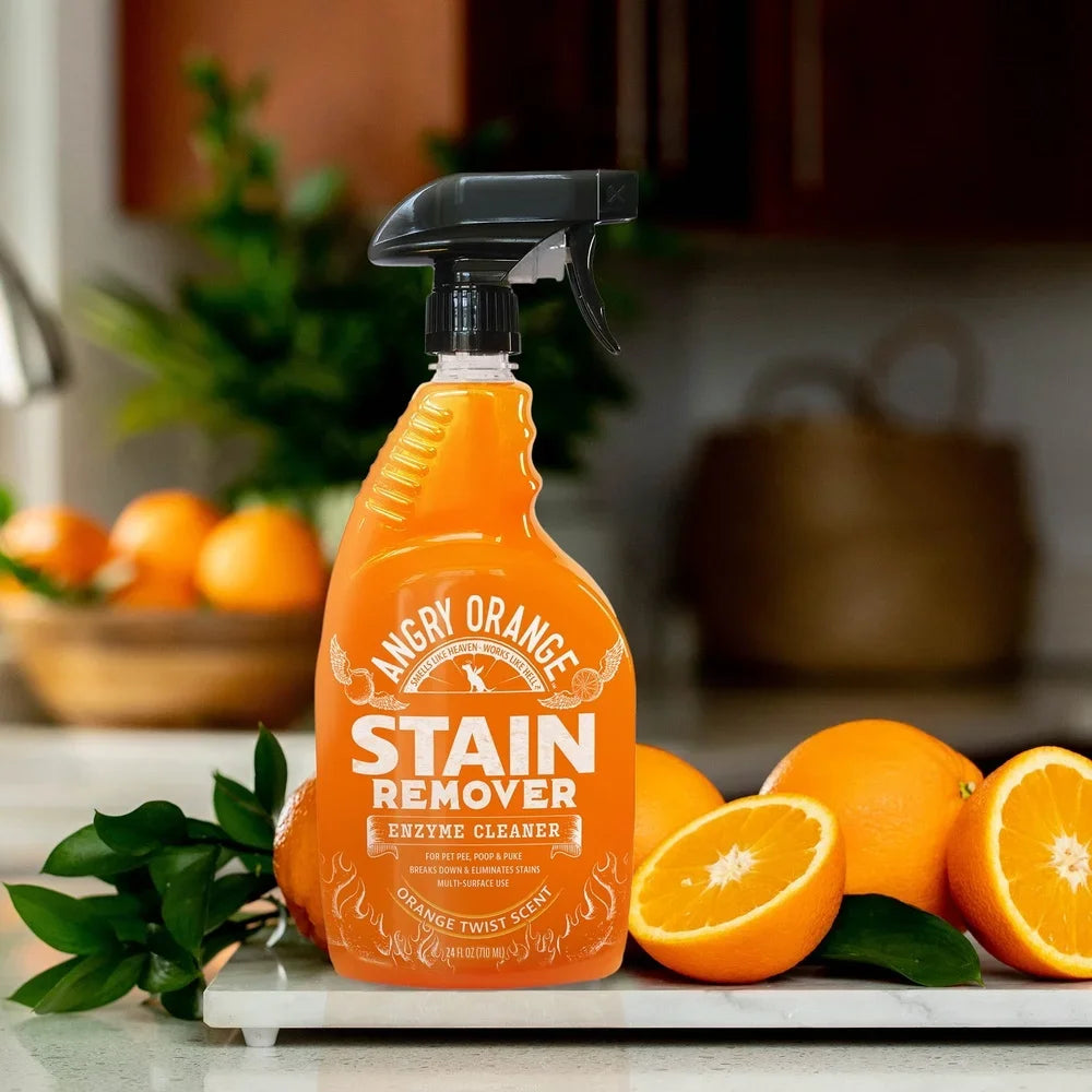 Enzyme Pet Stain Odor Remover Multi-Surface Cleaner Pet Urine Feces Vomit Freshness Bacteria Active Carpet Hardwood Fabric Tile