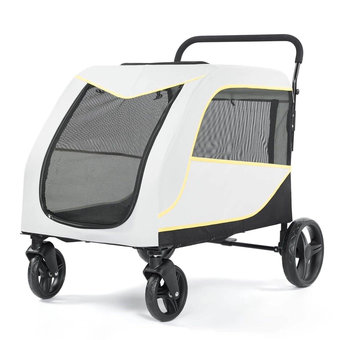 Dog Stroller for Large Dogs & Big Pets, Heavy-Duty All-Terrain Dog  Pet Stroller with Lockable Wheels, Adjustable Handle & Mesh