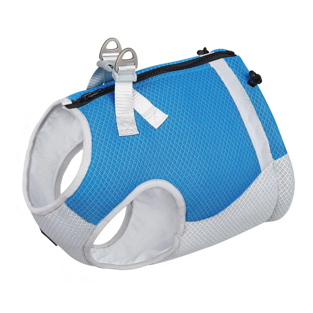 Dog Cooling Vest Harness for Small Medium Largre Adjustable Reflective Summer Ice Quick Release Hot Pet Cool Jacket