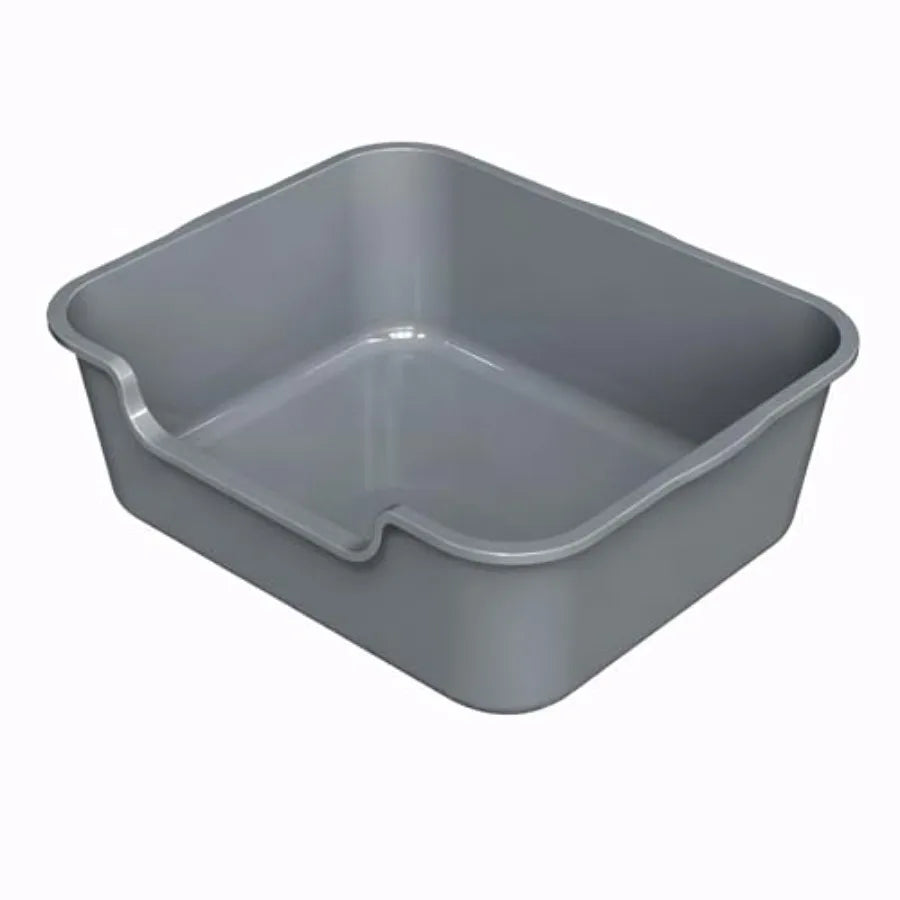 1 Pack of Extra Large Cat Litter Box ABS Material Low Entry Senior Litter Pen for Geriatric Kitty Big Cats Jumbo Pet Safe Litte