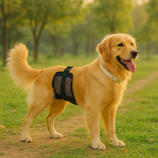 Male Dog Diaper Estrus Period Anti Harassment Safety Pants Mesh Fabric Breathable Adjustable Small Medium Large Dogs