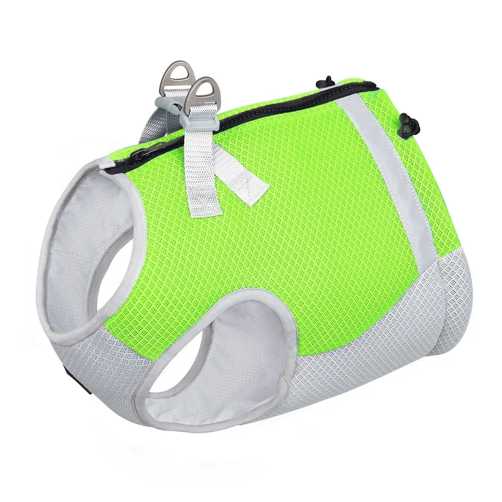 Dog Cooling Vest Harness for Small Medium Largre Adjustable Reflective Summer Ice Quick Release Hot Pet Cool Jacket
