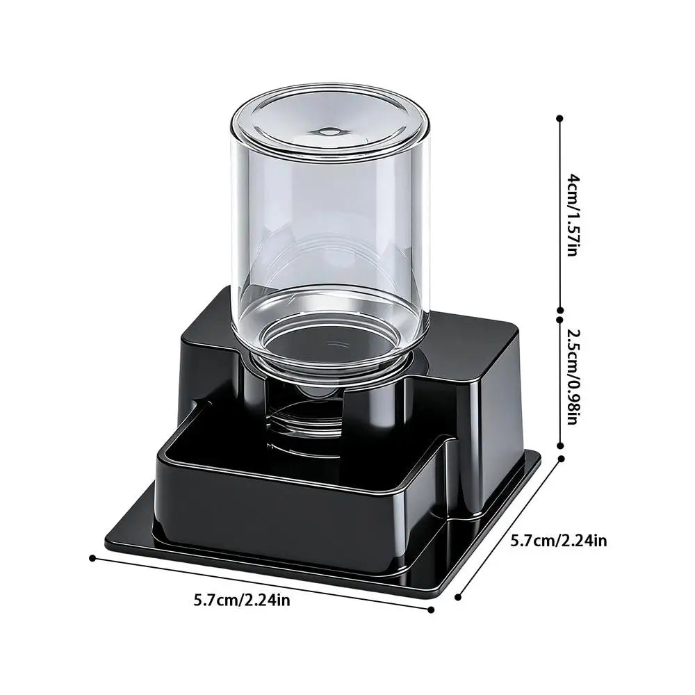 Automatic Gravity Water Dispenser Reptile Feeder Detachable Bowl for Lizard Snake Tortoise Chameleon Gecko No Electricity